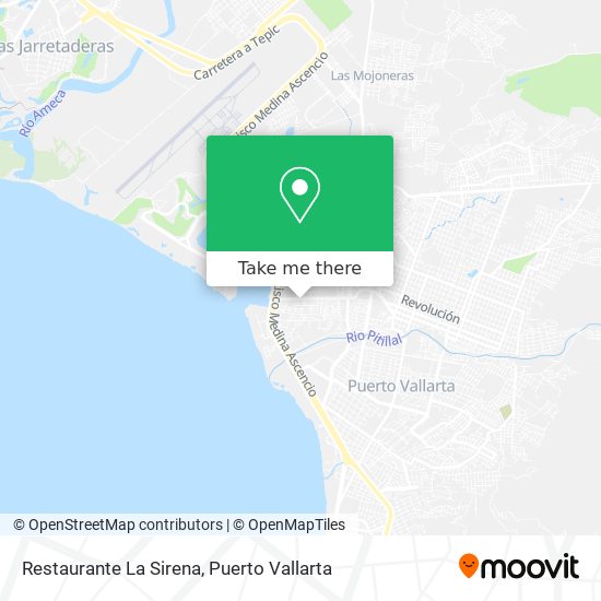 Restaurante La Sirena map