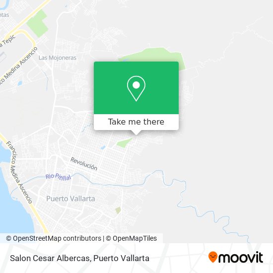 Mapa de Salon Cesar Albercas