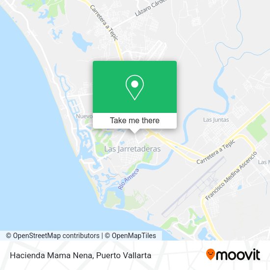 Hacienda Mama Nena map