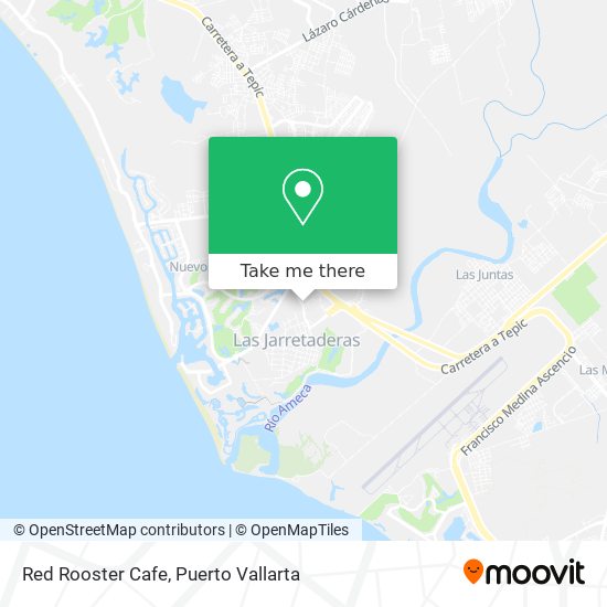 Mapa de Red Rooster Cafe