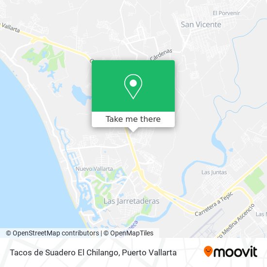 Tacos de Suadero El Chilango map