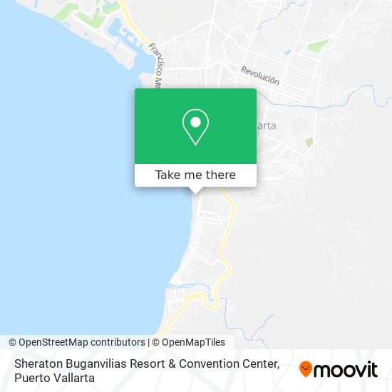 How to get to Sheraton Buganvilias Resort & Convention Center in Puerto  Vallarta by Bus?