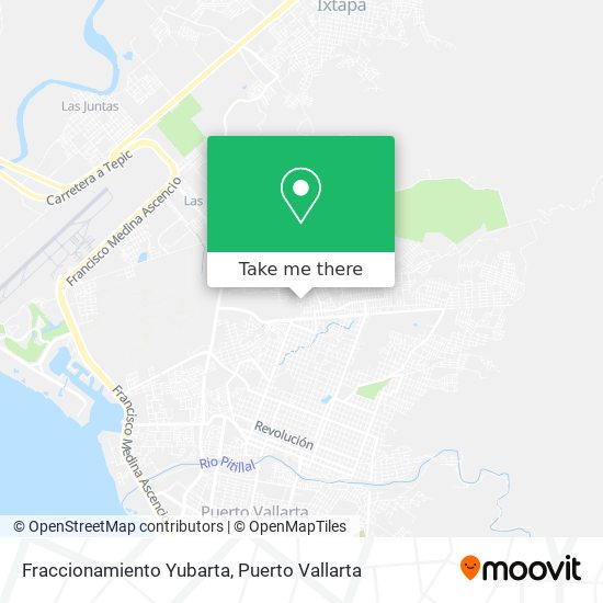 Mapa de Fraccionamiento Yubarta