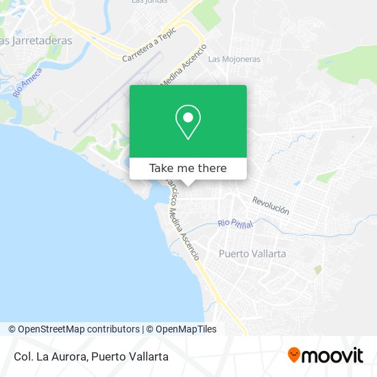 Mapa de Col. La Aurora