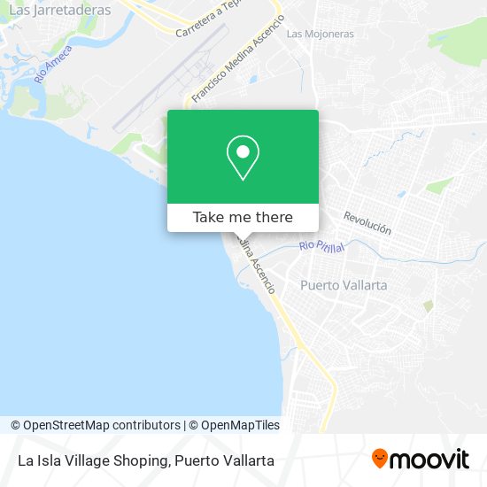 La Isla Village Shoping map