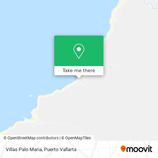 Villas Palo Maria map