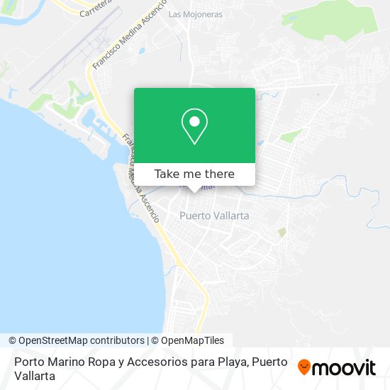Porto Marino Ropa y Accesorios para Playa map