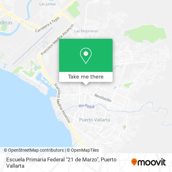 Escuela Primaria Federal "21 de Marzo" map