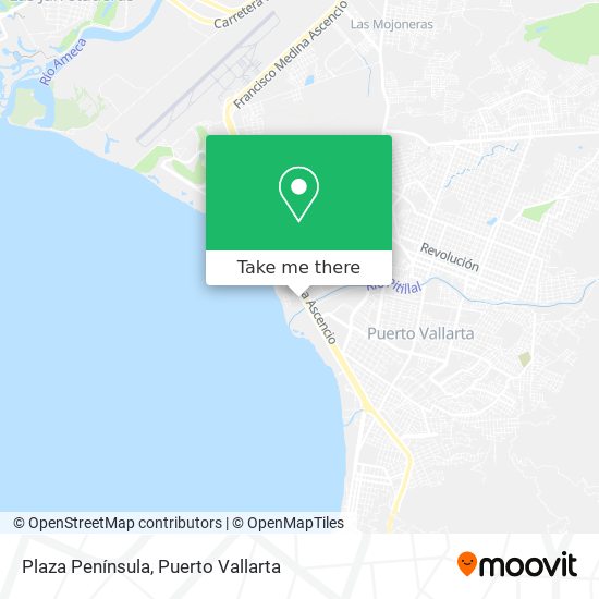 Plaza Península map