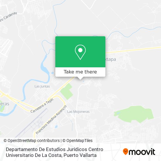 Departamento De Estudios Jurídicos Centro Universitario De La Costa map