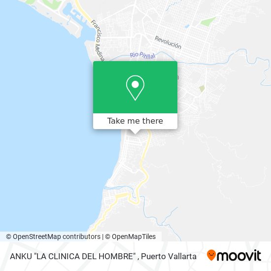 Mapa de ANKU "LA CLINICA DEL HOMBRE"