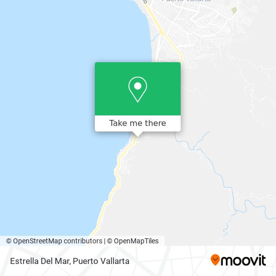 Mapa de Estrella Del Mar