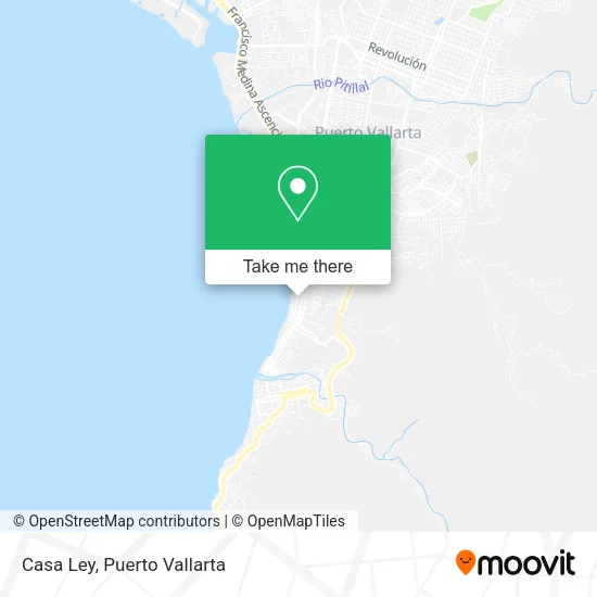 Mapa de Casa Ley