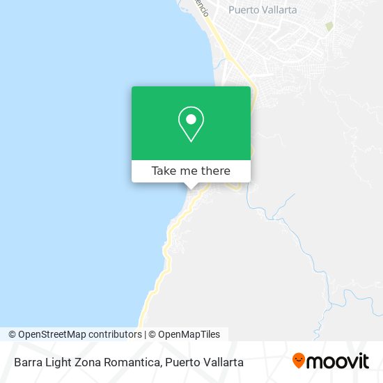 Barra Light Zona Romantica map