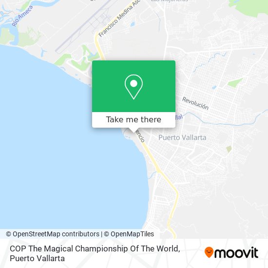 COP The Magical Championship Of The World map