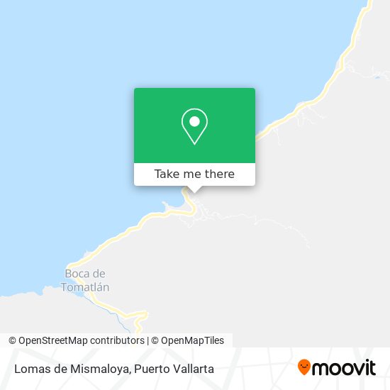 Lomas de Mismaloya map