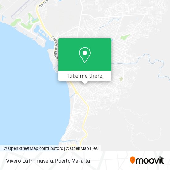 Mapa de Vivero La Primavera