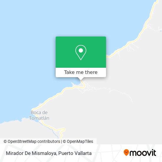 Mirador De Mismaloya map