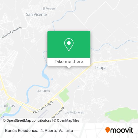 Banús Residencial 4 map