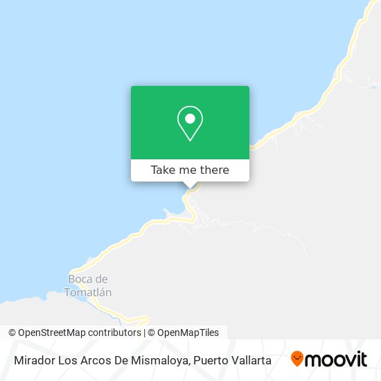 Mapa de Mirador Los Arcos De Mismaloya