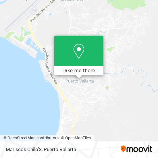 Mariscos Chilo’S map