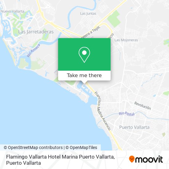 How to get to Flamingo Vallarta Hotel Marina Puerto Vallarta by Bus?