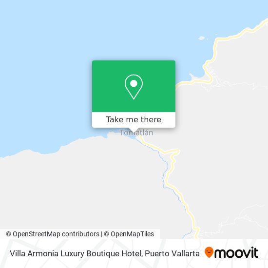 Mapa de Villa Armonia Luxury Boutique Hotel