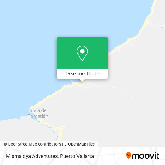 Mismaloya Adventures map