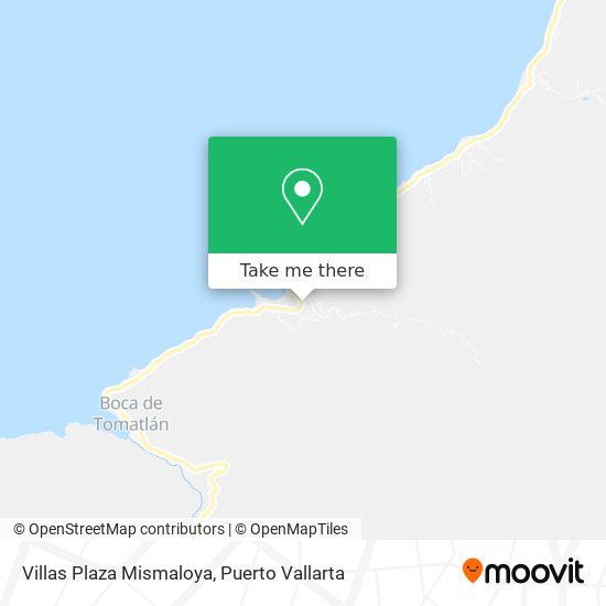 Villas Plaza Mismaloya map