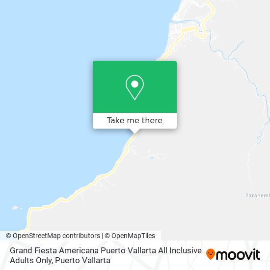 Grand Fiesta Americana Puerto Vallarta All Inclusive Adults Only map