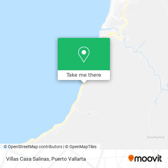 Villas Casa Salinas map