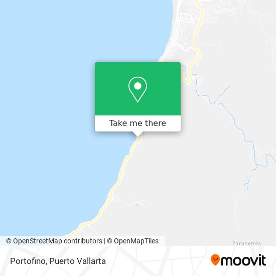 Mapa de Portofino