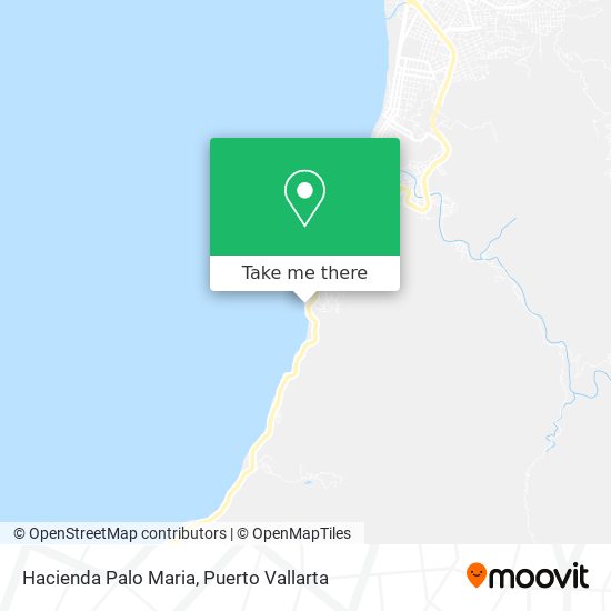 Hacienda Palo Maria map