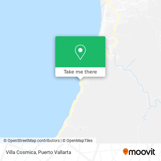 Mapa de Villa Cosmica