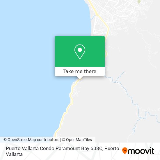 Puerto Vallarta Condo Paramount Bay 608C map