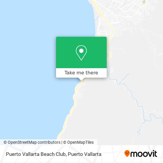 Puerto Vallarta Beach Club map