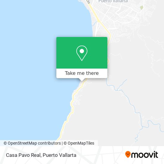 Casa Pavo Real map