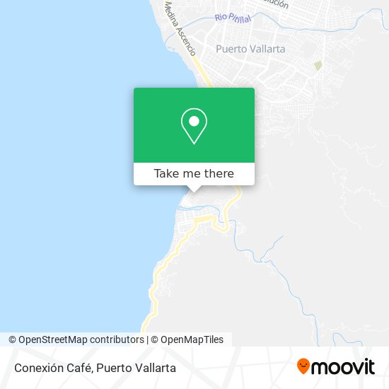 Conexión Café map