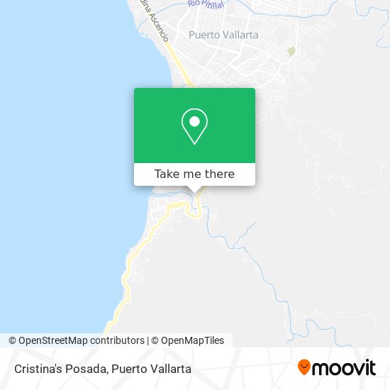 Mapa de Cristina's Posada