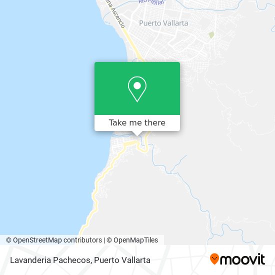 Mapa de Lavanderia Pachecos