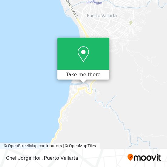 Mapa de Chef Jorge Hoil