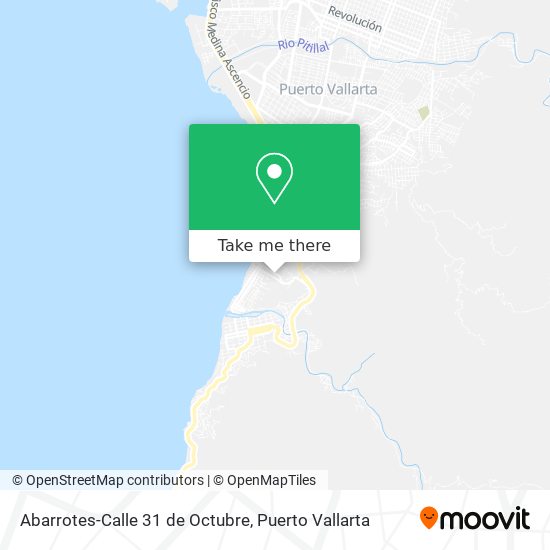 Abarrotes-Calle 31 de Octubre map