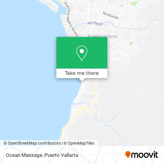Mapa de Ocean Massage
