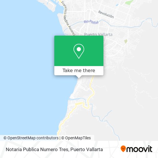 Notaria Publica Numero Tres map