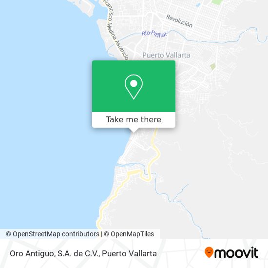 Mapa de Oro Antiguo, S.A. de C.V.