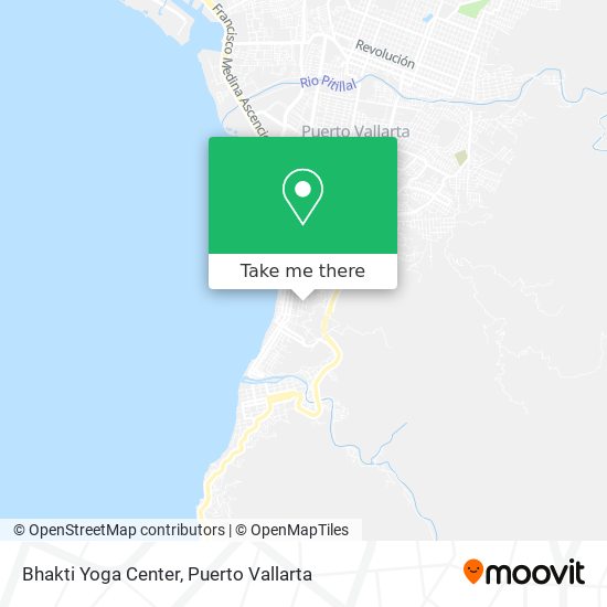 Bhakti Yoga Center map