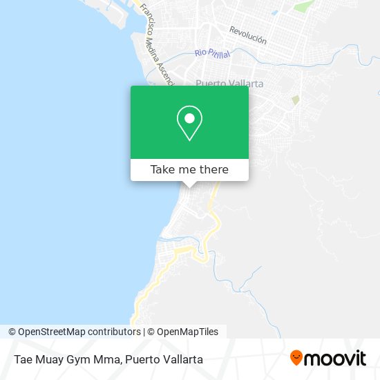 Tae Muay Gym Mma map