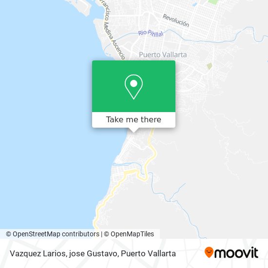 Vazquez Larios, jose Gustavo map