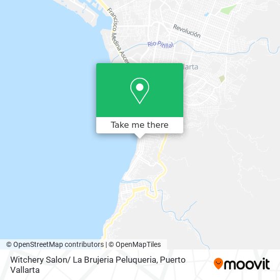 Witchery Salon/ La Brujeria Peluqueria map