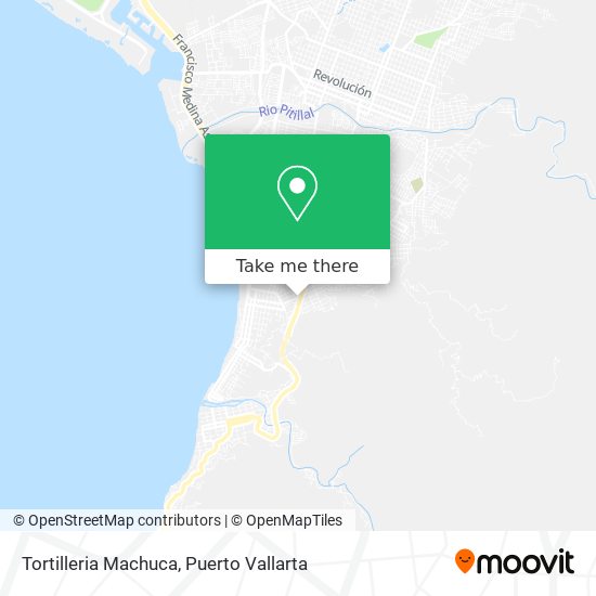 Mapa de Tortilleria Machuca